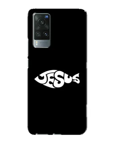 Чехол для Vivo X60 Pro с картинкой «Рыба Jesus» Чехол для Vivo X60 Pro с картинкой «Рыба Jesus»