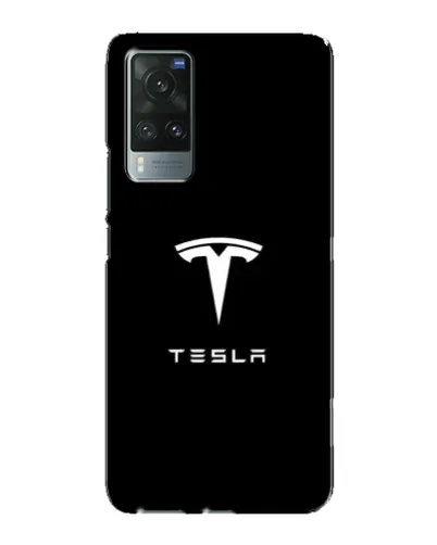 Чехол для Vivo X60 Pro с картинкой «Tesla White Logo» Чехол для Vivo X60 Pro с картинкой «Tesla White Logo»