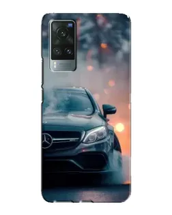 Чехол для Vivo X60 Pro с картинкой «Mercedes — ночной город» Чехол для Vivo X60 Pro с картинкой «Mercedes — ночной город»