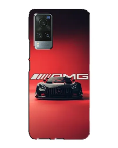 Чехол для Vivo X60 Pro с картинкой «Mercedes AMG — красная линия»