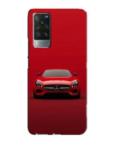 Чехол для Vivo X60 Pro с картинкой «Красный Mercedes AMG»