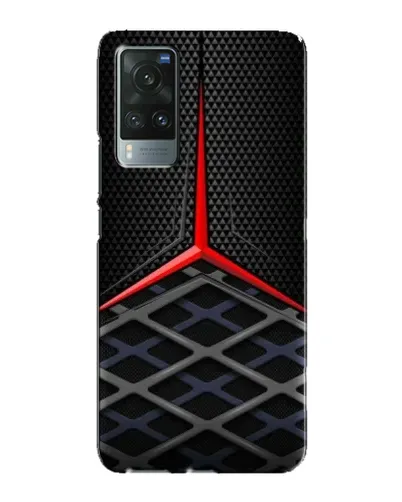 Чехол для Vivo X60 Pro с картинкой «Mercedes Carbon Grid»