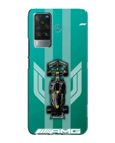 Чехол для Vivo X60 Pro с картинкой «Mercedes AMG Petronas»
