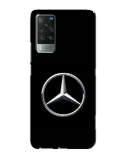 Чехол для Vivo X60 Pro с картинкой «Mercedes классический лого»