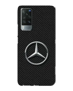 Чехол для Vivo X60 Pro с картинкой «Карбоновый Mercedes стиль» Чехол для Vivo X60 Pro с картинкой «Карбоновый Mercedes стиль»
