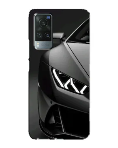 Чехол для Vivo X60 Pro с картинкой «Lamborghini фары детализация»