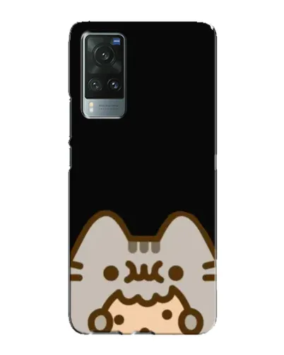 Чехол для Vivo X60 Pro с картинкой «Пушин на черном» Чехол для Vivo X60 Pro с картинкой «Пушин на черном»
