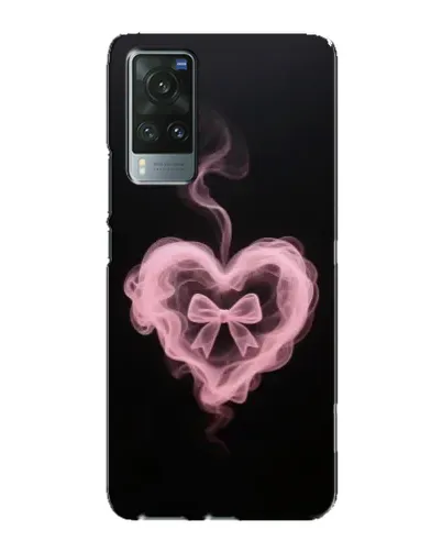 Чехол для Vivo X60 Pro с картинкой «Дымчатое сердце»