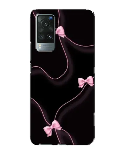 Чехол для Vivo X60 Pro с картинкой «Розовые ленты»