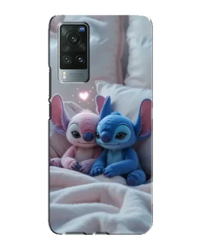 Чехол для Vivo X60 Pro с картинкой «Плюшевые Стич Ангел» Чехол для Vivo X60 Pro с картинкой «Плюшевые Стич Ангел»