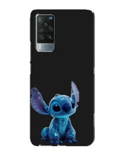 Чехол для Vivo X60 Pro с картинкой «Стич на черном» Чехол для Vivo X60 Pro с картинкой «Стич на черном»
