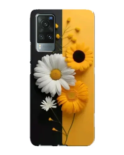 Чехол для Vivo X60 Pro с картинкой «Подсолнух и ромашка» Чехол для Vivo X60 Pro с картинкой «Подсолнух и ромашка»