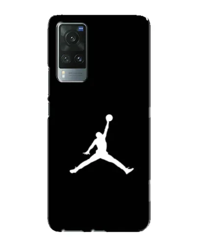 Чехол для Vivo X60 с картинкой «Jordan Silhouette»