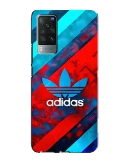 Чехол для Vivo X60 с картинкой «Абстракция Adidas»