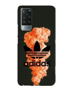 Чехол для Vivo X60 с картинкой «Оранжевый дым Adidas» Чехол для Vivo X60 с картинкой «Оранжевый дым Adidas»