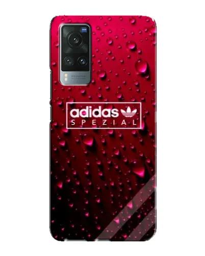 Чехол для Vivo X60 с картинкой «Adidas Gold Marble»