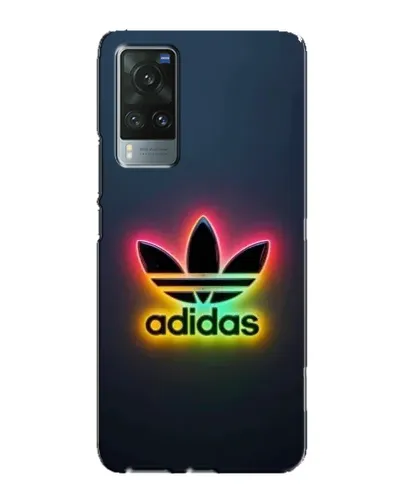 Чехол для Vivo X60 с картинкой «Неоновый Adidas»