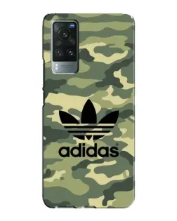 Чехол для Vivo X60 с картинкой «Милитари стиль Adidas» Чехол для Vivo X60 с картинкой «Милитари стиль Adidas»