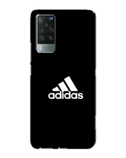 Чехол для Vivo X60 с картинкой «Черная классика Adidas»