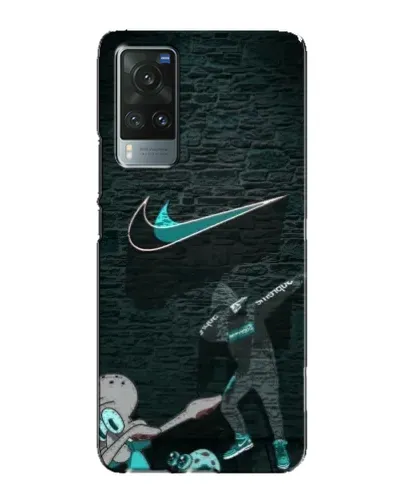 Чехол для Vivo X60 с картинкой «Спортивный арт Nike»