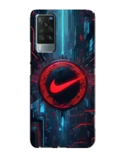 Чехол для Vivo X60 с картинкой «Техногенный стиль Nike» Чехол для Vivo X60 с картинкой «Техногенный стиль Nike»