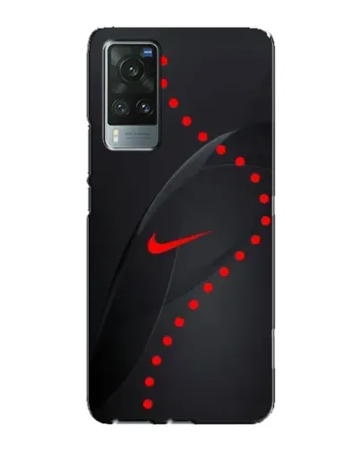 Чехол для Vivo X60 с картинкой «Абстрактный дизайн Nike»