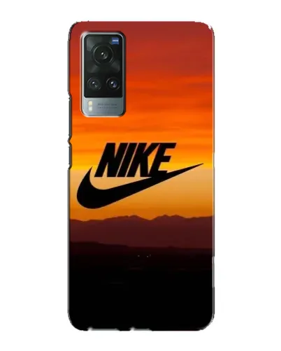 Чехол для Vivo X60 с картинкой «Nike — вечерний горизонт»