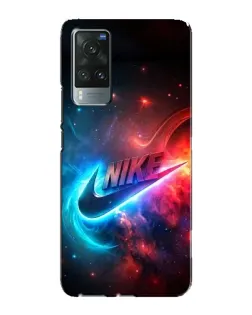 Чехол для Vivo X60 с картинкой «Огненный логотип Nike» Чехол для Vivo X60 с картинкой «Огненный логотип Nike»