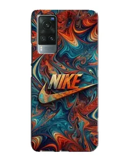 Чехол для Vivo X60 с картинкой «Nike в абстракции» Чехол для Vivo X60 с картинкой «Nike в абстракции»