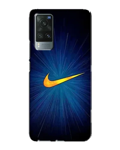 Чехол для Vivo X60 с картинкой «Синий пульс Nike» Чехол для Vivo X60 с картинкой «Синий пульс Nike»