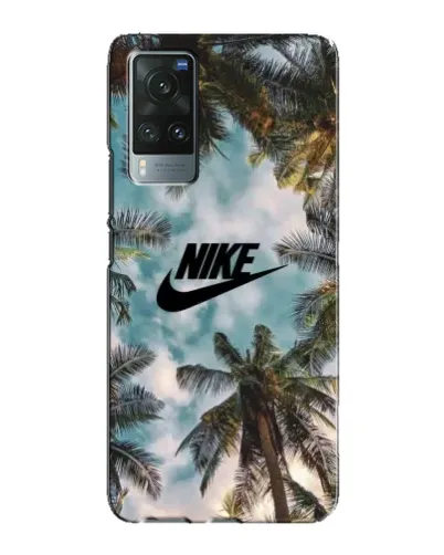 Чехол для Vivo X60 с картинкой «Тропический принт Nike» Чехол для Vivo X60 с картинкой «Тропический принт Nike»