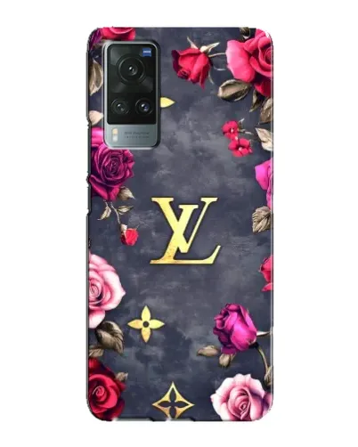 Чехол для Vivo X60 с картинкой «Цветочный Louis Vuitton» Чехол для Vivo X60 с картинкой «Цветочный Louis Vuitton»