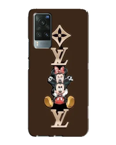 Чехол для Vivo X60 с картинкой «LV и Микки Маус» Чехол для Vivo X60 с картинкой «LV и Микки Маус»