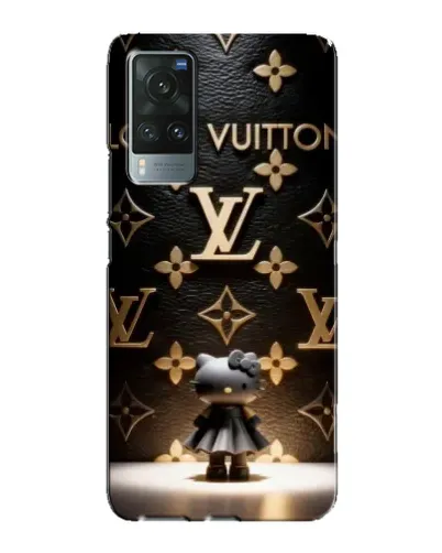 Чехол для Vivo X60 с картинкой «Монограмма с фигурой» Чехол для Vivo X60 с картинкой «Монограмма с фигурой»