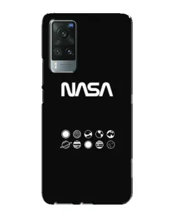 Чехол для Vivo X60 с картинкой «NASA — технический принт» Чехол для Vivo X60 с картинкой «NASA — технический принт»