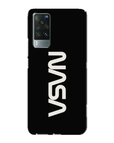 Чехол для Vivo X60 с картинкой «NASA — вертикальный логотип» Чехол для Vivo X60 с картинкой «NASA — вертикальный логотип»