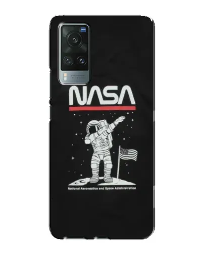 Чехол для Vivo X60 с картинкой «NASA — шагаем по Луне» Чехол для Vivo X60 с картинкой «NASA — шагаем по Луне»