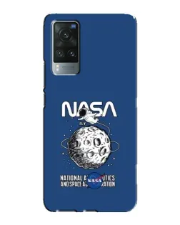 Чехол для Vivo X60 с картинкой «NASA — лунная миссия» Чехол для Vivo X60 с картинкой «NASA — лунная миссия»
