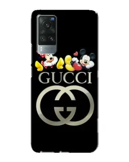 Чехол для Vivo X60 с картинкой «Gucci — герои Disney»