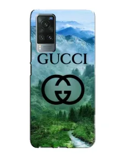 Чехол для Vivo X60 с картинкой «Gucci — горный пейзаж»