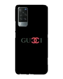 Чехол для Vivo X60 с картинкой «Gucci — красный градиент»