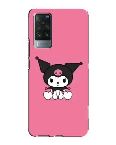Чехол для Vivo X60 с картинкой «Хмурая Kuromi»