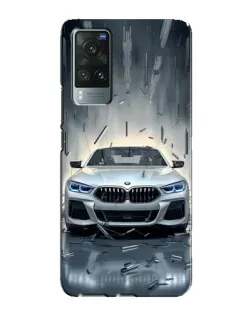 Чехол для Vivo X60 с картинкой «BMW в свете фар» Чехол для Vivo X60 с картинкой «BMW в свете фар»