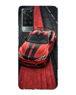 Чехол для Vivo X60 с картинкой «BMW на красной дорожке» Чехол для Vivo X60 с картинкой «BMW на красной дорожке»