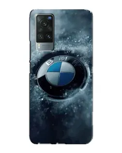 Чехол для Vivo X60 с картинкой «Логотип BMW — лед» Чехол для Vivo X60 с картинкой «Логотип BMW — лед»