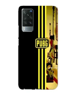 Чехол для Vivo X60 с картинкой «PUBG — камуфляжный шлем»