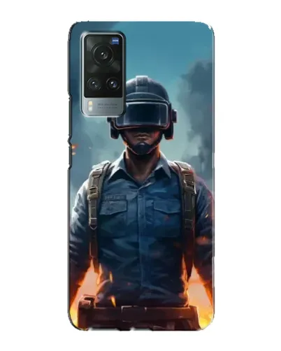 Чехол для Vivo X60 с картинкой «PUBG — реалистичный герой» Чехол для Vivo X60 с картинкой «PUBG — реалистичный герой»