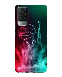 Чехол для Vivo X60 с картинкой «PUBG — огненный воин» Чехол для Vivo X60 с картинкой «PUBG — огненный воин»