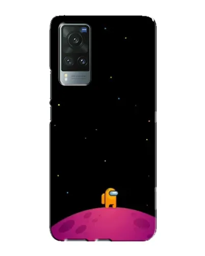 Чехол для Vivo X60 с картинкой «Одинокий герой на планете» Чехол для Vivo X60 с картинкой «Одинокий герой на планете»