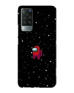 Чехол для Vivo X60 с картинкой «Красный Among Us»